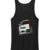 Nis San Silvia S15 Black Heavy Cotton Tank Top