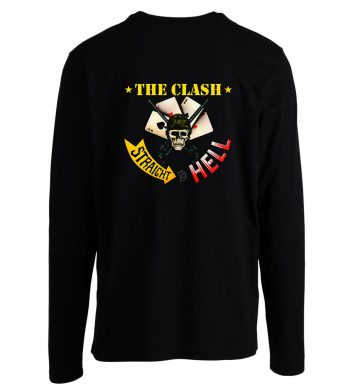 The Clash Straight To Hell Single Longsleeve