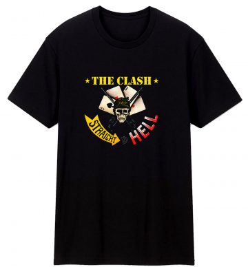 The Clash Straight To Hell Single T Shirt