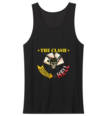 The Clash Straight To Hell Single Tank Top