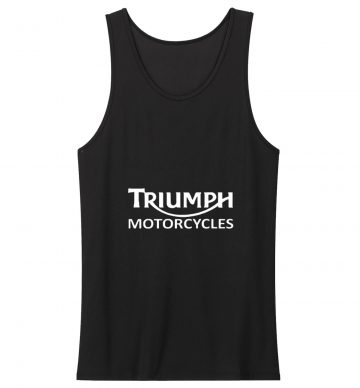 Triumph British Motorcycle Racing Novelty Birthday Tank Top