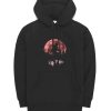 Bigfoot Moon Graphic Night Forest Hoodie