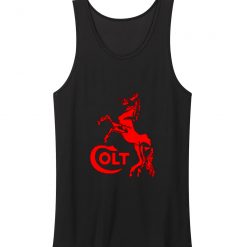 Colt Horse Logo Guns Firearms Tank Top