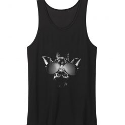 Giraffe Wearing Sunglasses Tank Top