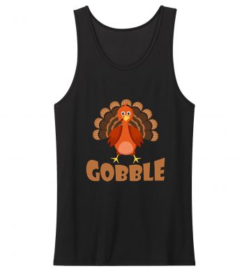 Gobble Turkey Tank Top