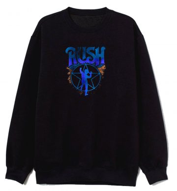 Love Starman Graphic Rush Sweatshirt