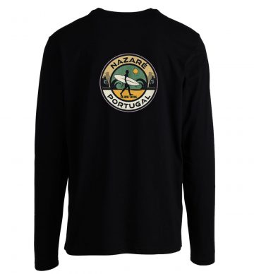Nazare Portugal Surfing Longsleeve