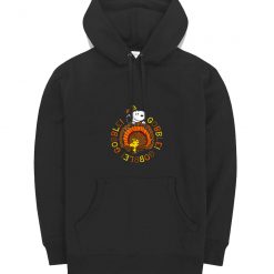 Peanuts Snoopy And Woodstock Thanksgiving Gobble Hoodie