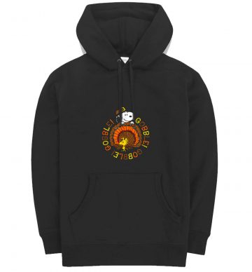 Peanuts Snoopy And Woodstock Thanksgiving Gobble Hoodie