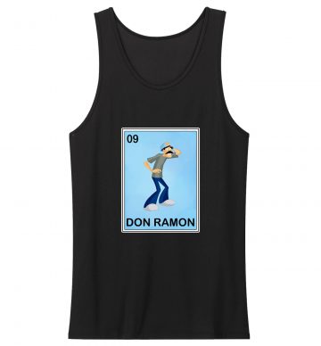 El Chavo Del Ocho Funny Mexican Loteria Tank Top