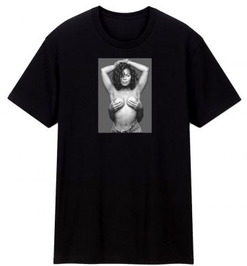 Janet Jackson Cover Rolling Stones T Shirt