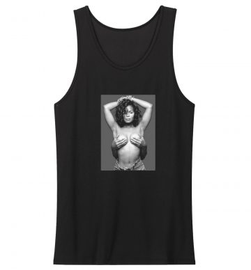 Janet Jackson Cover Rolling Stones Tank Top