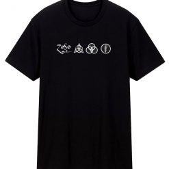 Led Zeppelin 4 Symbols T Shirt