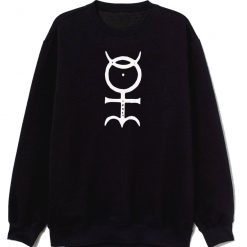 Mercury Alchemy Symbol Sweatshirt