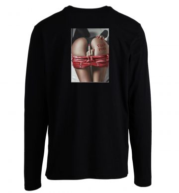 Middle Finger Bum Girl Longsleeve Longsleeve