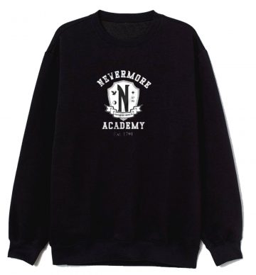 Nevermore Academy Wednesday Addams Sweatshirt