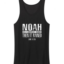 Noah Was A Conspiracy Tank Top