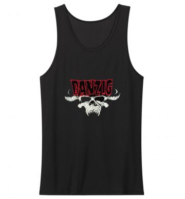 Danzig Skull Logo Tank Top