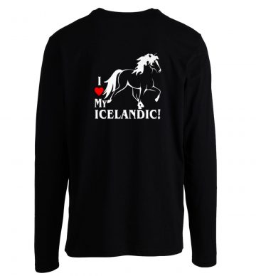 I Love My Horse Icelandic Longsleeve