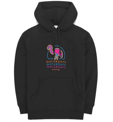 Natural Light Naturdays Neon Flamingo Hoodie