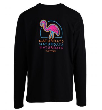 Natural Light Naturdays Neon Flamingo Longsleeve