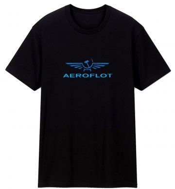 Aeroflot Logo T Shirt