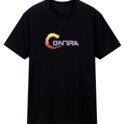Contra Video Game Logo T Shirt