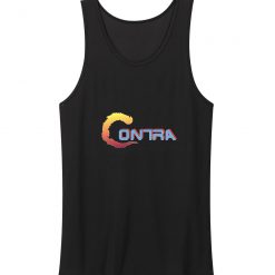 Contra Video Game LogoTank Top