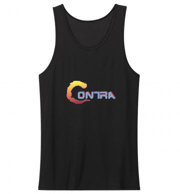 Contra Video Game LogoTank Top