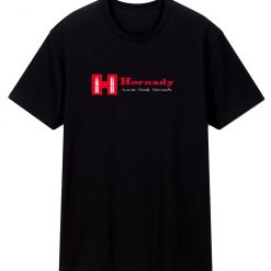 Hornady Guns Firearms Company Logo T Shirt