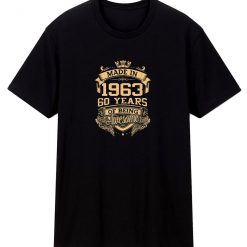 Made In 1963 60 Years Of Being Awesome 60th T Shirt