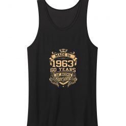 Made In 1963 60 Years Of Being Awesome 60thTank Top