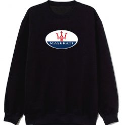 Maserati Emblem Racing Logo Sweatshirt