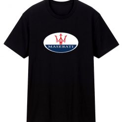 Maserati Emblem Racing Logo T Shirt