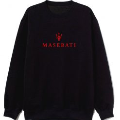 Maserati Racing Car Logo Sweatshirt
