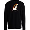 Middle Finger Unicorn Novelty Longsleeve Longsleeve