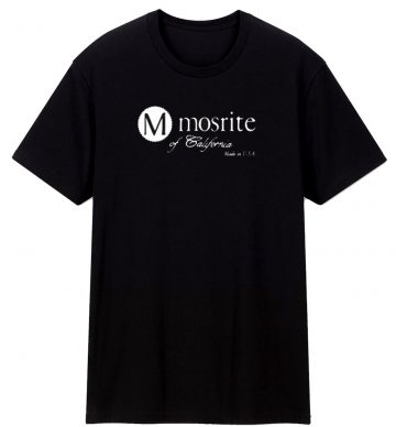 Mosrite Of California Company Logo T Shirt