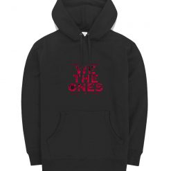 The Bloodline We The Ones Blood Red Text Hoodie