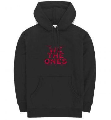 The Bloodline We The Ones Blood Red Text Hoodie