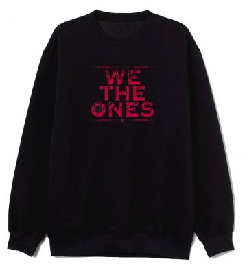 The Bloodline We The Ones Blood Red Text Sweatshirt