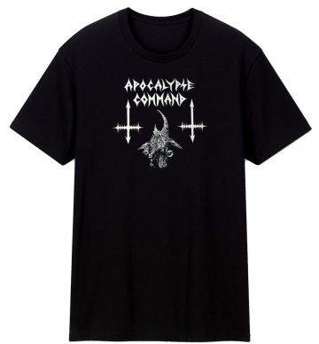 Apocalypse Command Evil Necromancy T Shirt