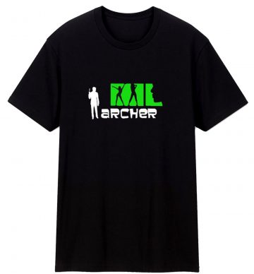 Archer Cartoon Logo T Shirt
