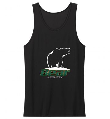 Bear Archery Bow Logo Symbol Tank Top