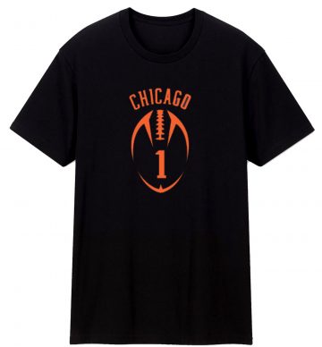 Chicago Bears Justin Field Football T Shirt