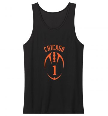 Chicago Bears Justin Field Football Tank Top