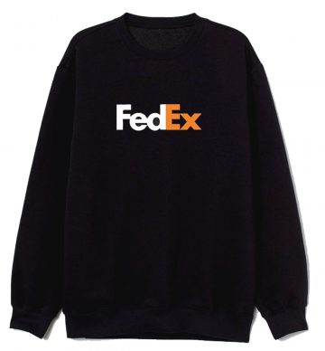 Fedex White Orange Sweatshirt