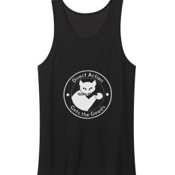 Industrial Workers Direct Action Cat Tank Top