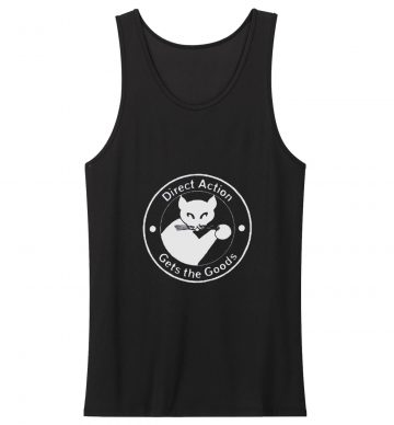 Industrial Workers Direct Action Cat Tank Top