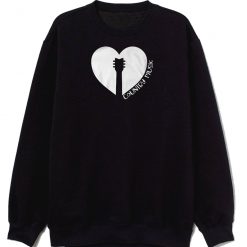 Love Country Music Heart Guitar Sweatshirt