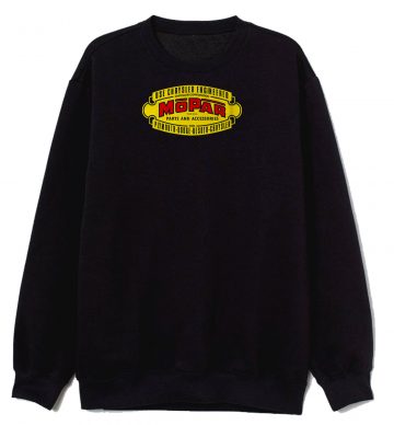 Mopar Classic Logo Chrysler Dodge Plymouth Vintage Sweatshirt